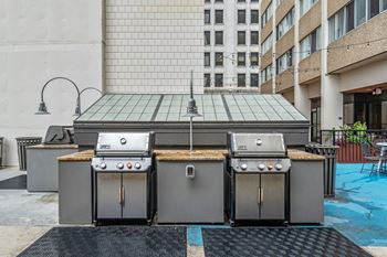 Grills and picnic area
